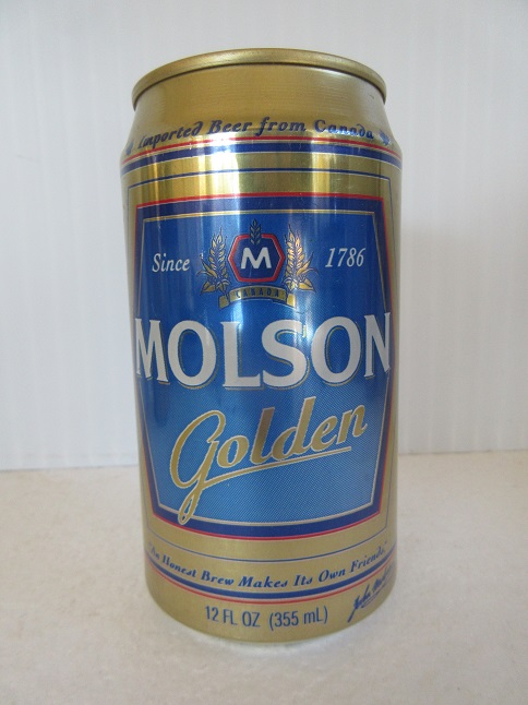 Molson Golden - 'Imported Beer From Canada' - T/O